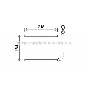 Système de chauffage AVA QUALITY COOLING KA6166
