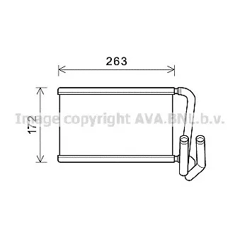 Système de chauffage AVA QUALITY COOLING KA6169