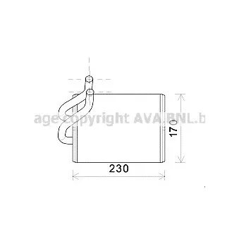 Système de chauffage AVA QUALITY COOLING KA6203