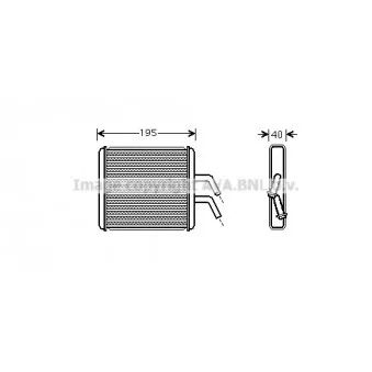 Système de chauffage AVA QUALITY COOLING KA6265
