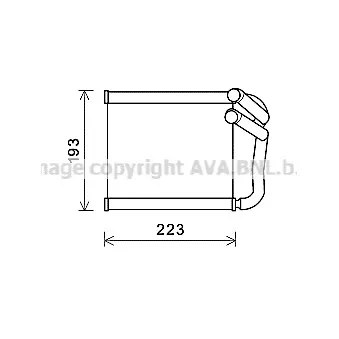 Système de chauffage AVA QUALITY COOLING KA6270