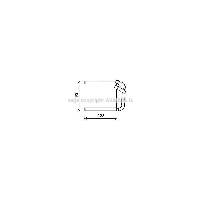 Système de chauffage AVA QUALITY COOLING KA6270