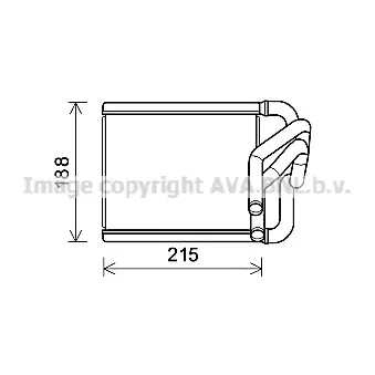 Système de chauffage AVA QUALITY COOLING KA6273