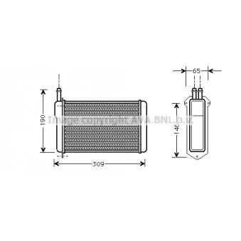 Système de chauffage AVA QUALITY COOLING LA6009