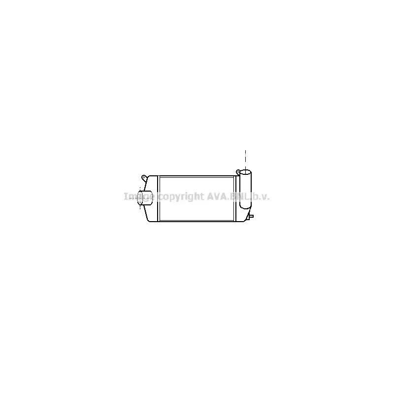 Intercooler, échangeur AVA QUALITY COOLING LC4042