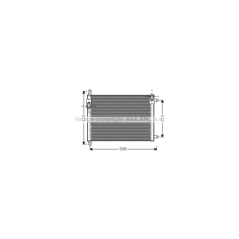 Condenseur, climatisation AVA QUALITY COOLING LC5089