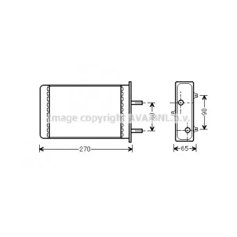 Système de chauffage AVA QUALITY COOLING LC6064