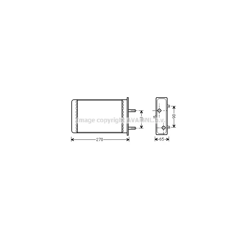 Système de chauffage AVA QUALITY COOLING LC6064