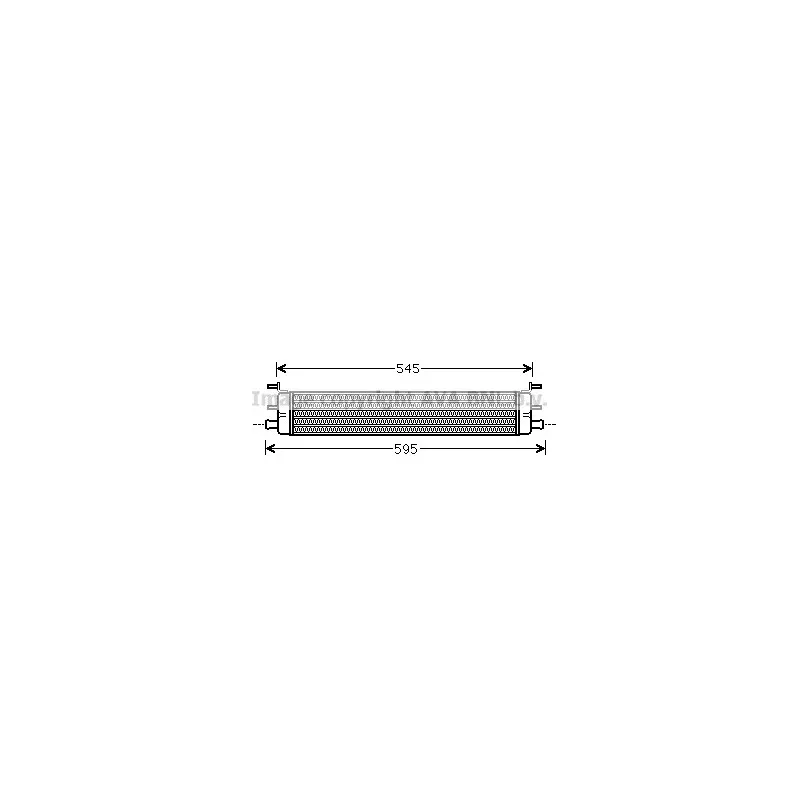 Radiateur, refroidissement du moteur AVA QUALITY COOLING MS2457