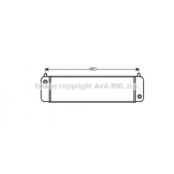 Radiateur d'huile AVA QUALITY COOLING MS3014
