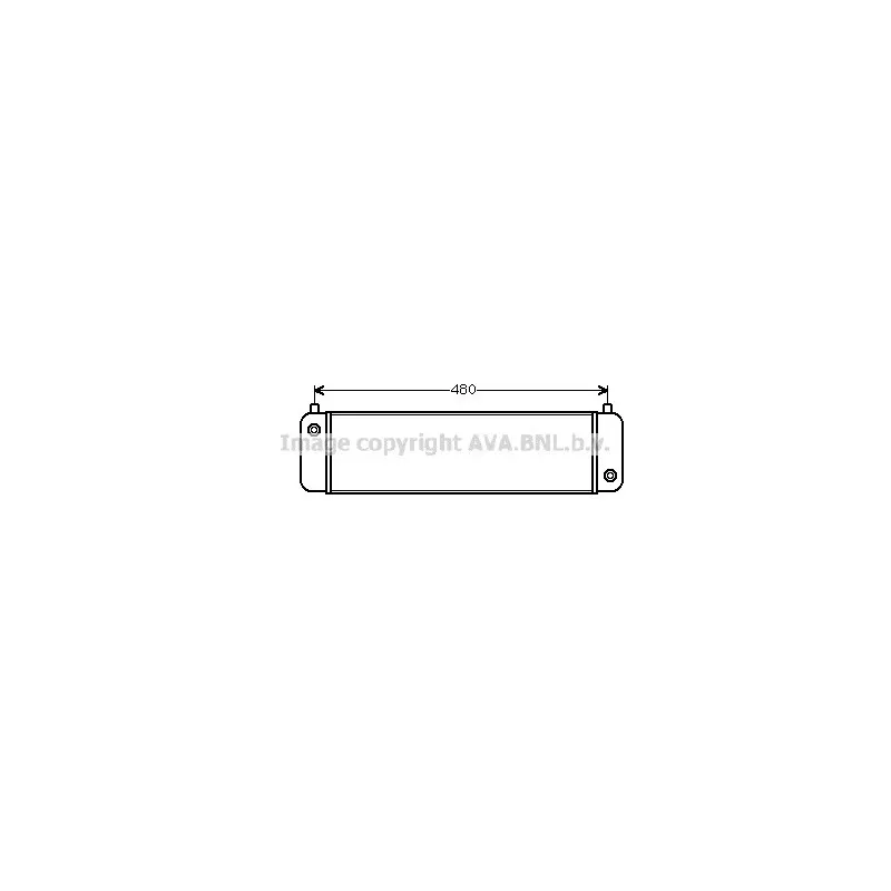 Radiateur d'huile AVA QUALITY COOLING MS3014