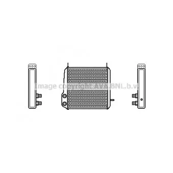 Radiateur d'huile AVA QUALITY COOLING MS3165