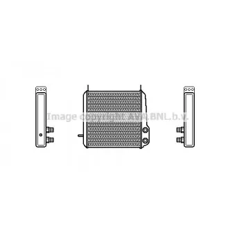 Radiateur d'huile AVA QUALITY COOLING MS3166