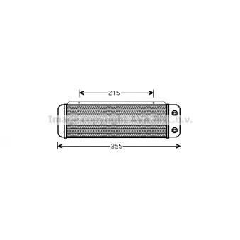 Radiateur d'huile AVA QUALITY COOLING MS3324