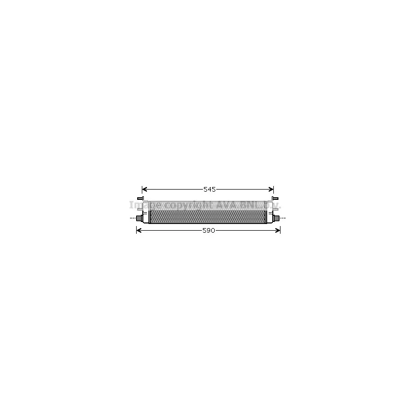 Radiateur d'huile AVA QUALITY COOLING MS3398