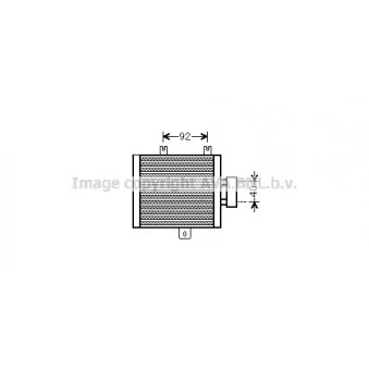 Radiateur d'huile AVA QUALITY COOLING MS3536
