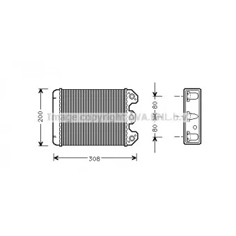 Système de chauffage AVA QUALITY COOLING MS6102