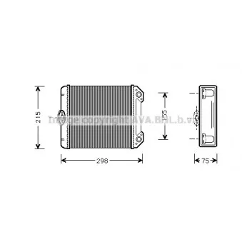 Système de chauffage AVA QUALITY COOLING MS6171