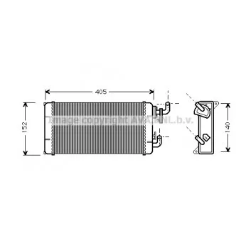 Système de chauffage AVA QUALITY COOLING MS6258