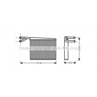 Système de chauffage AVA QUALITY COOLING MS6372