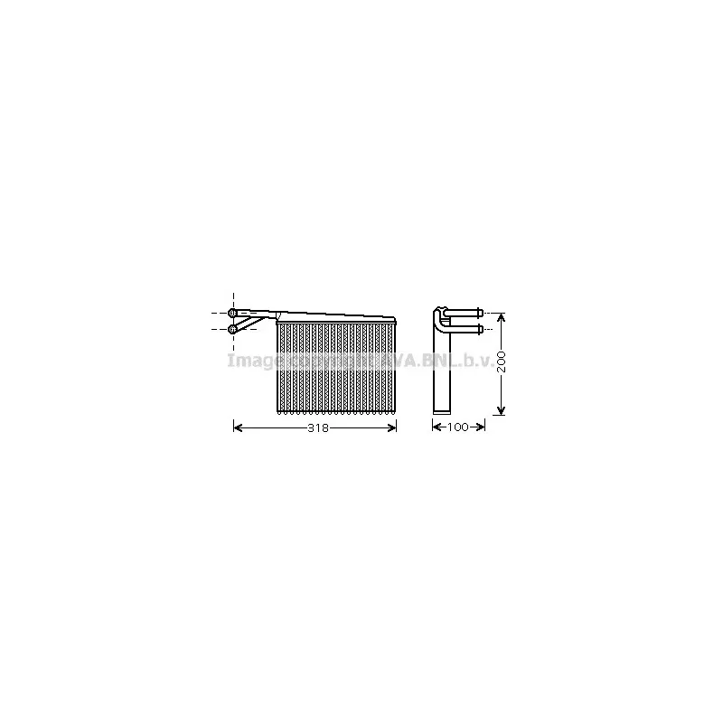 Système de chauffage AVA QUALITY COOLING MS6372