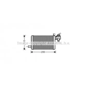 Système de chauffage AVA QUALITY COOLING MS6483