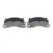 Jeu de 4 plaquettes de frein avant BOSCH 0 986 494 806 - Visuel 3