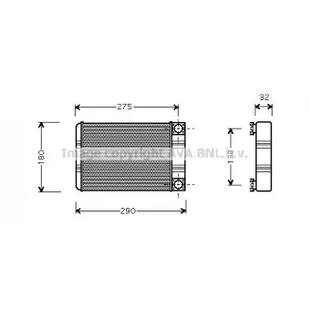 Système de chauffage AVA QUALITY COOLING MSA6312
