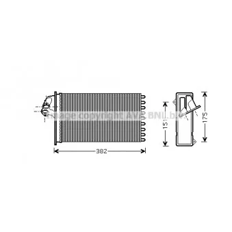 Système de chauffage AVA QUALITY COOLING MSA6355