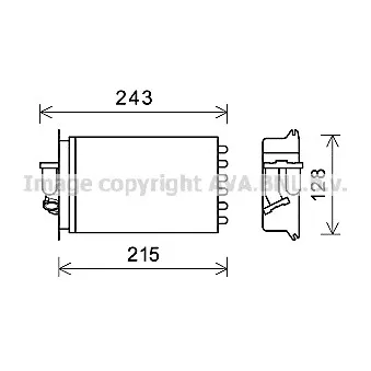 Système de chauffage AVA QUALITY COOLING MSA6649