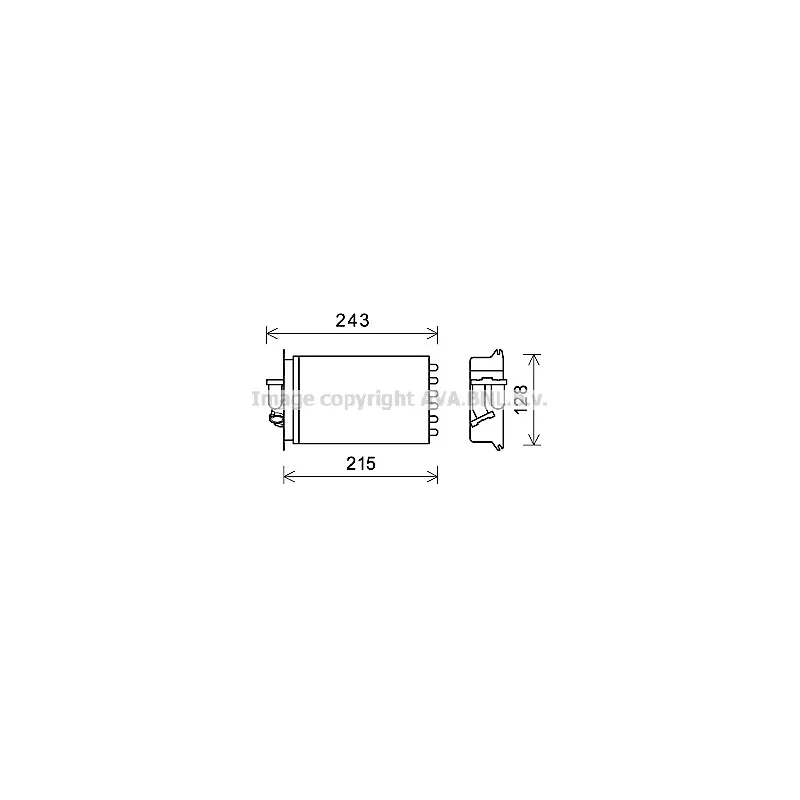 Système de chauffage AVA QUALITY COOLING MSA6649