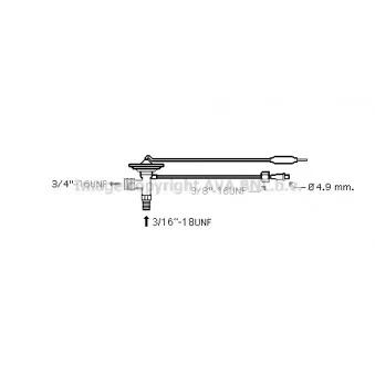 Détendeur, climatisation AVA QUALITY COOLING MT1232