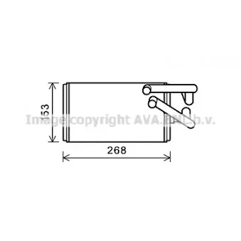 Système de chauffage AVA QUALITY COOLING MT6259