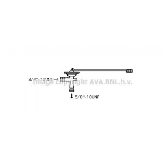 Détendeur, climatisation AVA QUALITY COOLING MZ1175