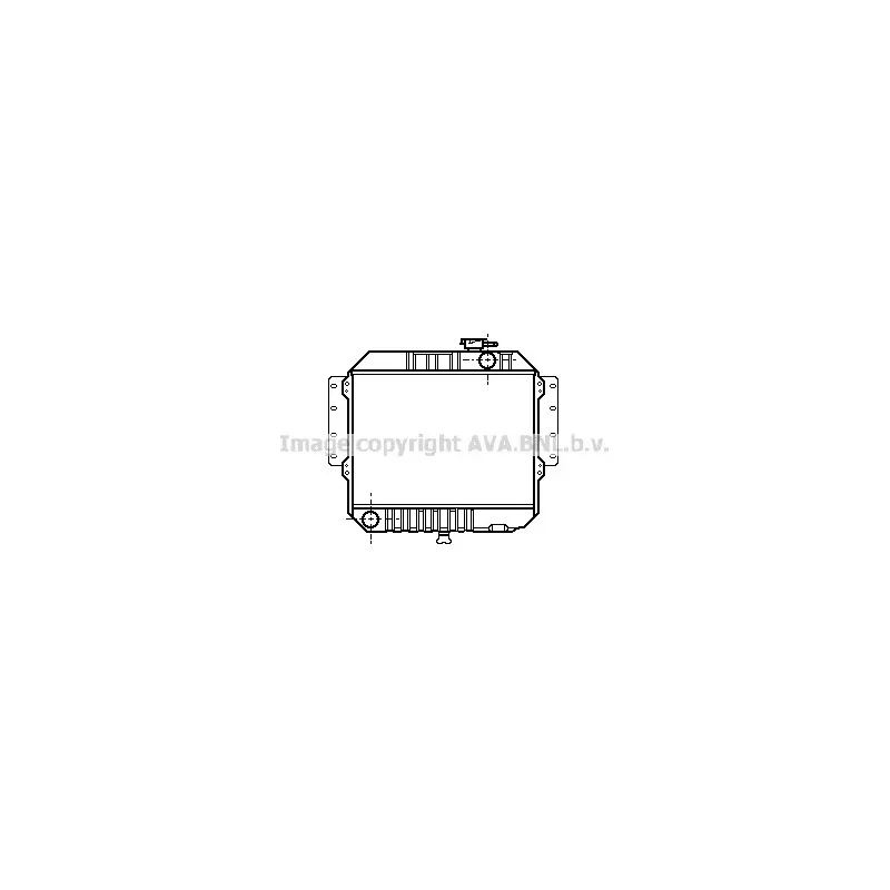 Radiateur, refroidissement du moteur AVA QUALITY COOLING MZ2003