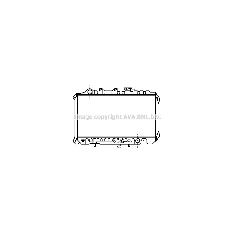 Radiateur, refroidissement du moteur AVA QUALITY COOLING MZ2020