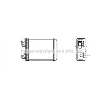 Système de chauffage AVA QUALITY COOLING MZ6081