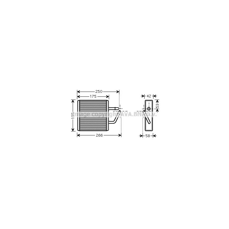 Système de chauffage AVA QUALITY COOLING MZ6194