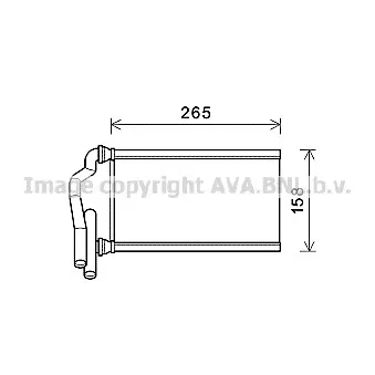 Système de chauffage AVA QUALITY COOLING MZ6273