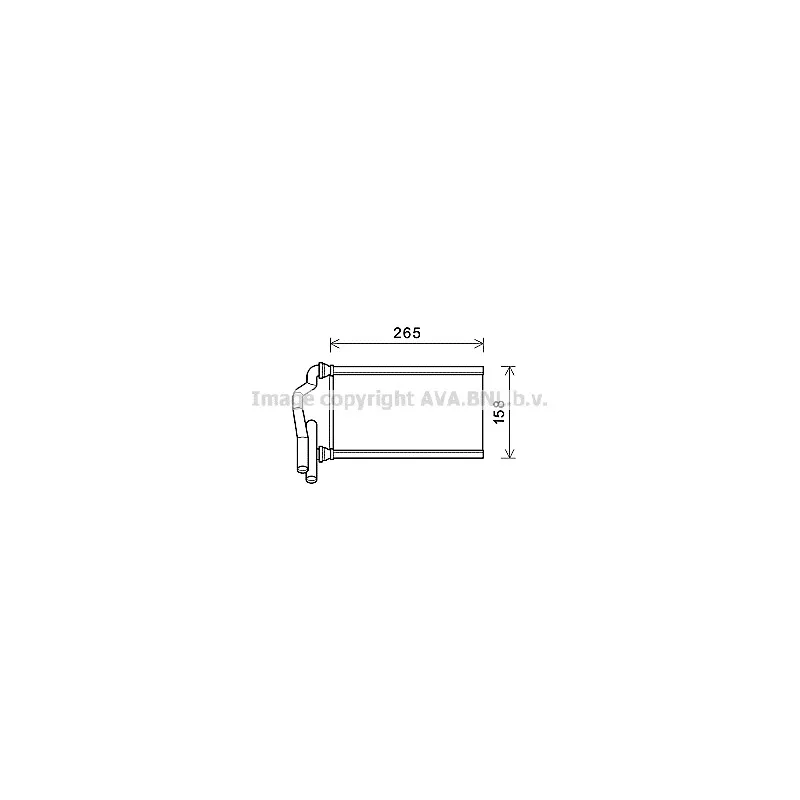 Système de chauffage AVA QUALITY COOLING MZ6273