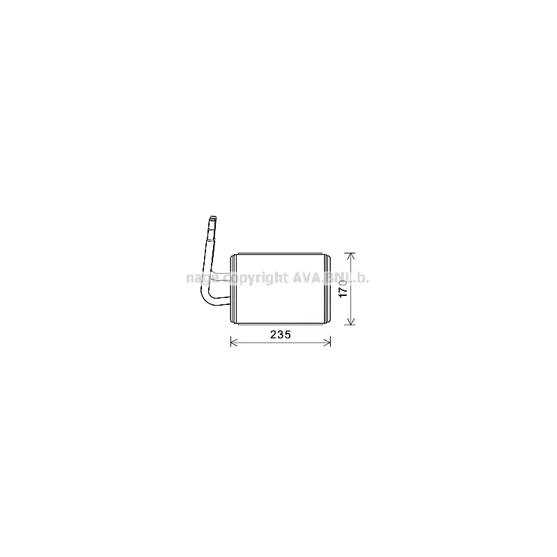 Système de chauffage AVA QUALITY COOLING MZA6268