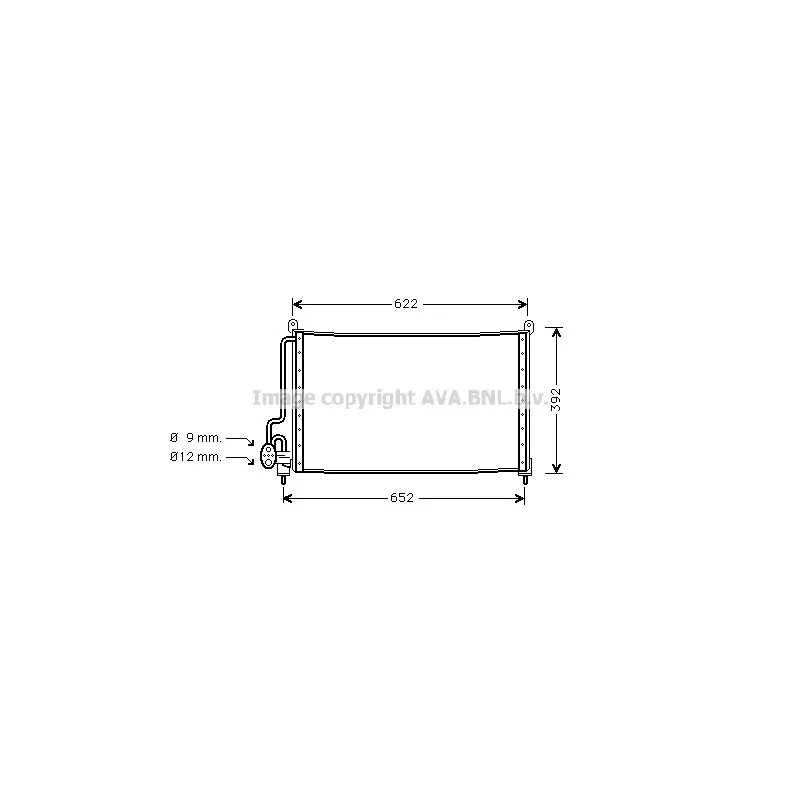 Condenseur, climatisation AVA QUALITY COOLING OL5229