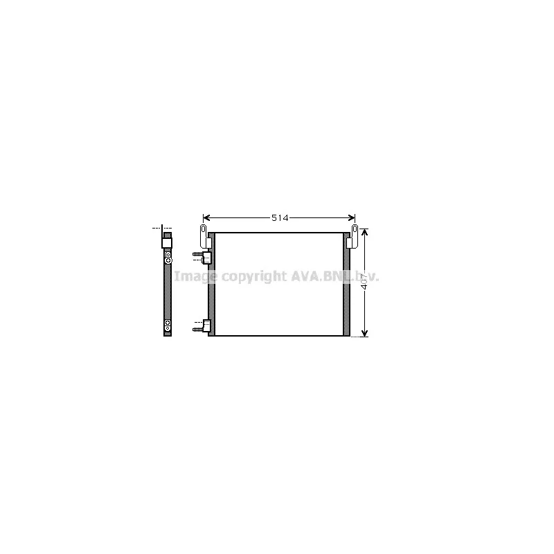 Condenseur, climatisation AVA QUALITY COOLING OL5452D