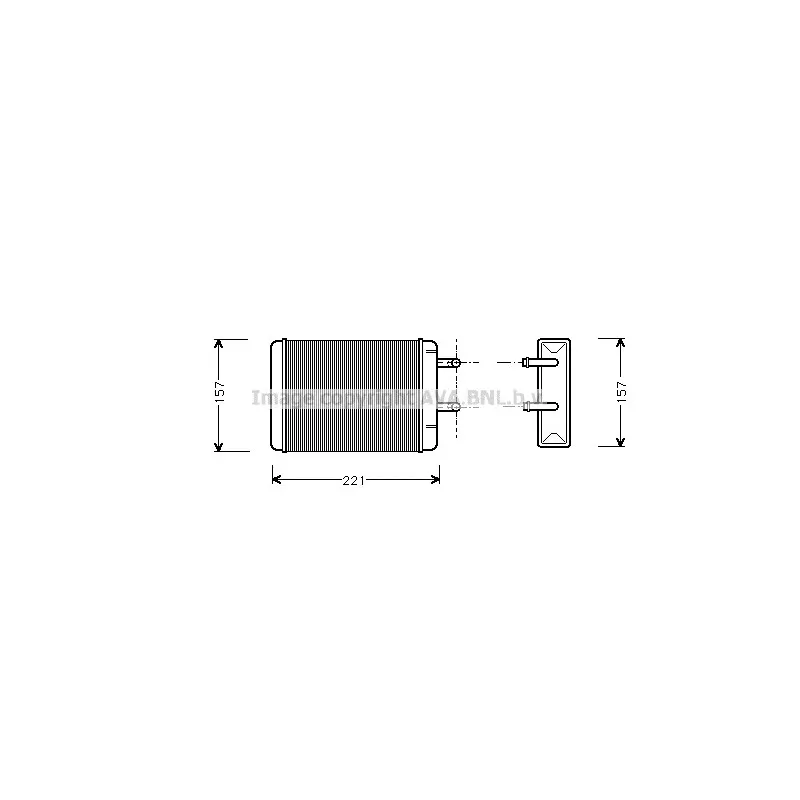 Système de chauffage AVA QUALITY COOLING OL6001
