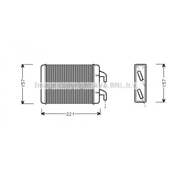 Système de chauffage AVA QUALITY COOLING OL6007