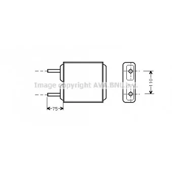 Système de chauffage AVA QUALITY COOLING OL6094