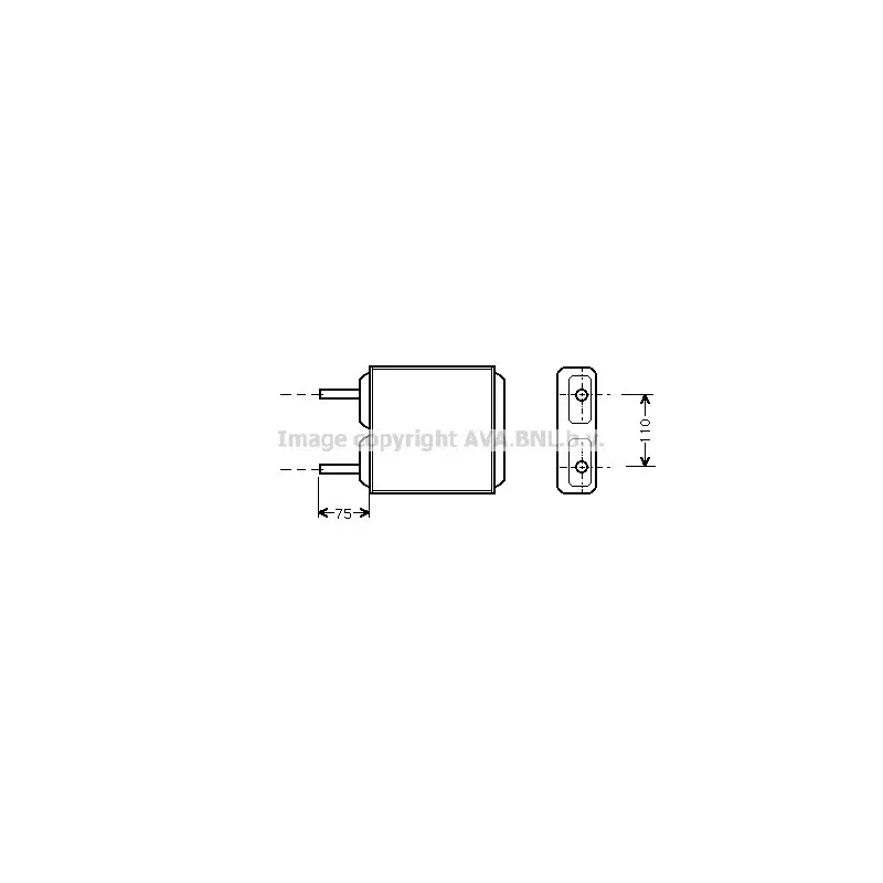 Système de chauffage AVA QUALITY COOLING OL6094