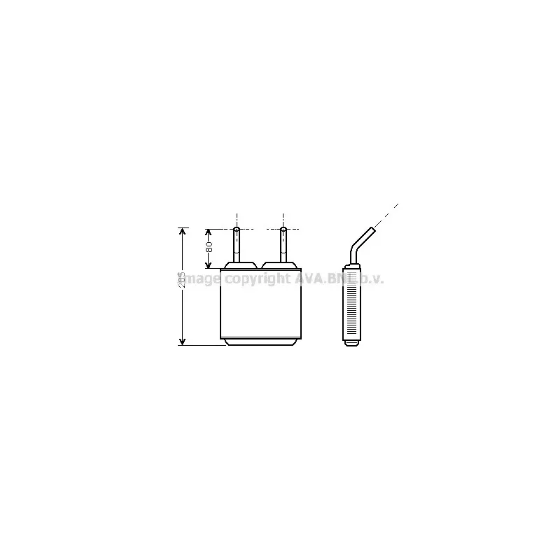 Système de chauffage AVA QUALITY COOLING OL6115