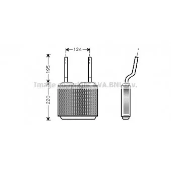 Système de chauffage AVA QUALITY COOLING OL6132