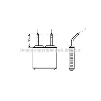 Système de chauffage AVA QUALITY COOLING OL6160